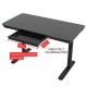 Gaming E-DESK G3 120x60cm / Γυαλινη επιφανεα / Ρυθμιζομενο Υψος / RGB LED / USB& C-TYPE Θυρες / Συρταρι Αποθηκευσης Χρωμα Μαυρο Gaming E-DESK G3 120x60cm / Γυαλινη επιφανεα / Ρυθμιζομενο Υψος / RGB LED / USB& C-TYPE Θυρες / Συρταρι Αποθηκευσης Χρωμα Μαυρο